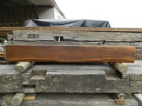 Mantel Shelf Made From Reclaimed White Oak With Nice Streaks 6 small