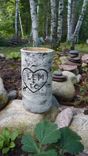 Pottery Wood-Look Vase 1 small