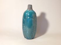 Turquoise And Shino Bottle 2 small