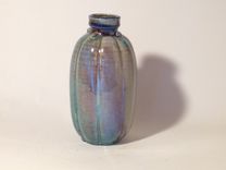 Green And Rose Blush Ribbed Bottle 2 small