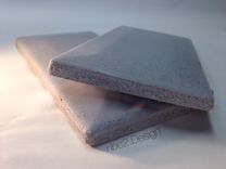 Concrete Subway Tile - Tapered Edges - Gray White Shades 1 small