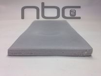 Concrete Subway Dimpled Or Dipped Tiles - Gray & White 6 small