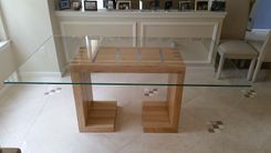 Glass Top Dining Table 2 small