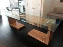 Glass Top Dining And Side Table 1 small