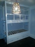Twin Over Twin Built-In Bunk Bed With Pop-Up Trundle 1 small