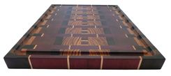 Exotic Wood, End Grain Cutting Board 5 small