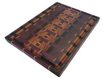 Exotic Wood, End Grain Cutting Board 1 small