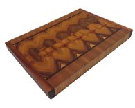 Canary Wood - Exotic Wood End Grain Cutting Board 2 small