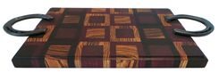 Horseshoe Handle - Exotic Wood Cutting Board 2 small