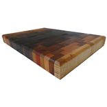 Transition - Light To Dark To Light, End Grain Wooden Cutting Board 2 small
