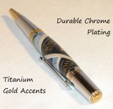 Handcrafted Medal Of Honor Us Postage Stamp Twist Pen 2 small