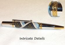 Handcrafted Medal Of Honor Us Postage Stamp Twist Pen 3 small
