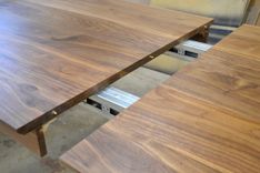 Modern Walnut Extension Table 5 small