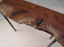 Live Edge Walnut Console Table 3 small