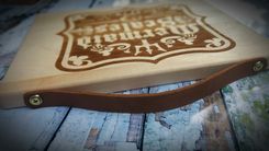 Mermaid Engraved Maple Bread Board / Cutting Board 2 small