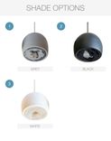 Led Geode Gem & Porcelain Mini Matte Clay 2-11 Pendant Light Chandelier 3 small
