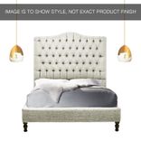 Porcelain Ceramic Ombre Black Clay Pendant Light- Downrod 3 small