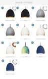 Porcelain Globe Clay 2-11 Pendant Light Chandelier 2 small