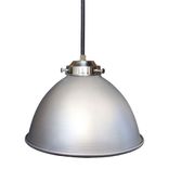 Dome 7" Metal Shade Pendant Light- Nickel 1 small