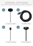 Dome 7" Metal Shade Pendant Light- Black 4 small