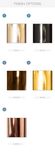 8" Clear Blown Glass Globe Wall Mount Sconce Light 2 small