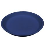 Usa Made Matte Porcelain Usa Made 10" Dinner Plate- Indigo 2 small