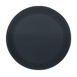 Usa Made Matte Porcelain Usa Made 10" Dinner Plate- Black 2 small