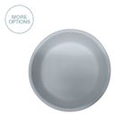 Matte Porcelain Usa Made 7" Salad Plate- Grey 1 small