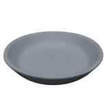 Matte Porcelain Usa Made 7" Salad Plate- Grey 4 small