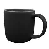 Regular Matte Porcelain Usa Made Mug- Black 1 small