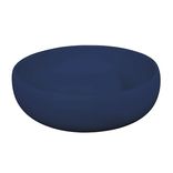 Matte Porcelain Usa Made Serving Bowl- Grey 5 small