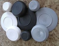 Matte Porcelain Usa Made Serving Bowl- Grey 6 small