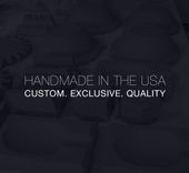 Matte Porcelain Usa Made Salad Bowl- Black 6 small