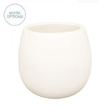 Matte Porcelain Usa Made Cup- White 1 small
