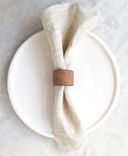 Wood Napkin Ring Usa Made- Indigo 5 small