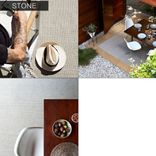 Indoor Outdoor Handmade Flat Weave Rug- Stone 3 small