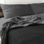 Usa Made French Linen Pillowcase- White 3 small