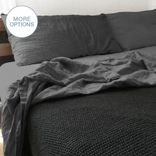 Usa Made French Linen Sheets- Grey 1 small