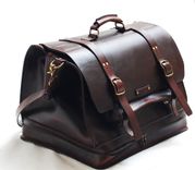 Leather Weekender Carry-All 1 small