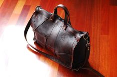 Leather Duffle Bag 1 small
