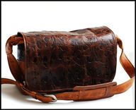 Leather  Bag Cross Body For Men And Women - Chocolate Nugget 1 small