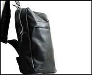 Black Leather Sling Bag 1 small