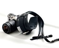 All Leather Camera Strap For Dslr Camera - Black 2 small
