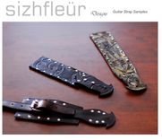 Custom Made Leather Guitar Straps - Made In The Usa 1 small