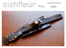 Custom Made Leather Guitar Straps - Made In The Usa 2 small