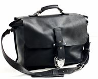 Premium Leather Briefcase For All Occasions,Camera Bag, Doctor Bag, Carry All Bag, Laptop Leather Bag - Made In Usa - New Wave 2 small