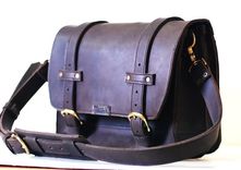 Leather Computer Bag For Men - Genuine Leather Bag - A Leather Shoulder Bag 1 small