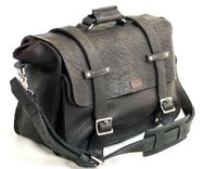 20" Leather Laptop Bag - Handmade In The U.S.A. - American Buffalo Leather - Perfect Pitch 1 small