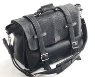 20" Leather Laptop Bag - Handmade In The U.S.A. - American Buffalo Leather - Perfect Pitch 2 small