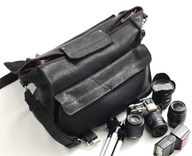 20" Leather Laptop Bag - Handmade In The U.S.A. - American Buffalo Leather - Perfect Pitch 3 small